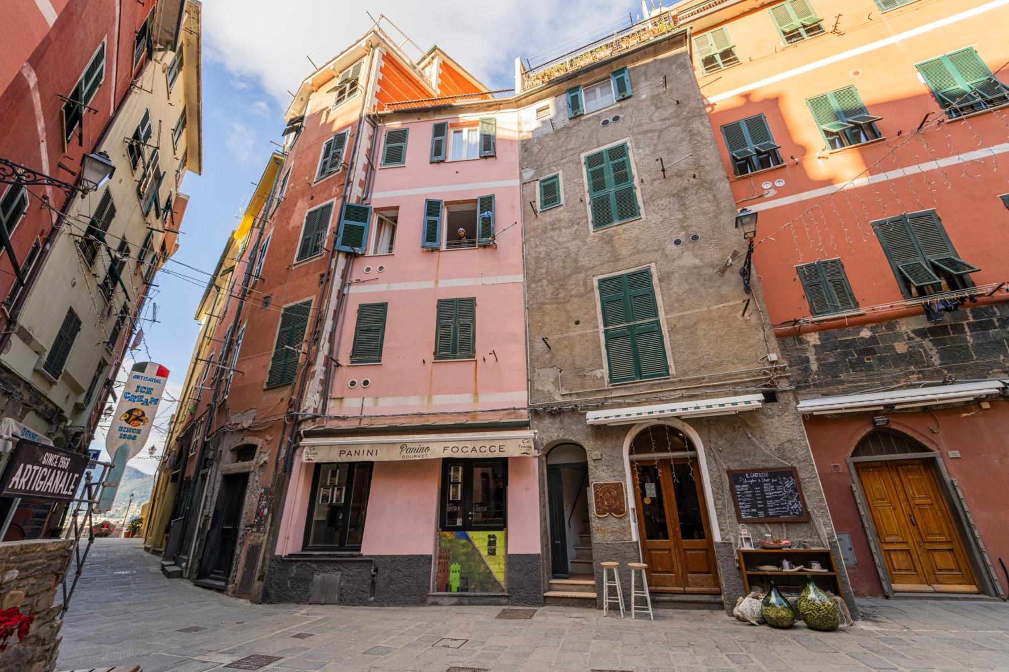 Il Leudo Dei Cinque Sensi Apartman Vernazza Kültér fotó